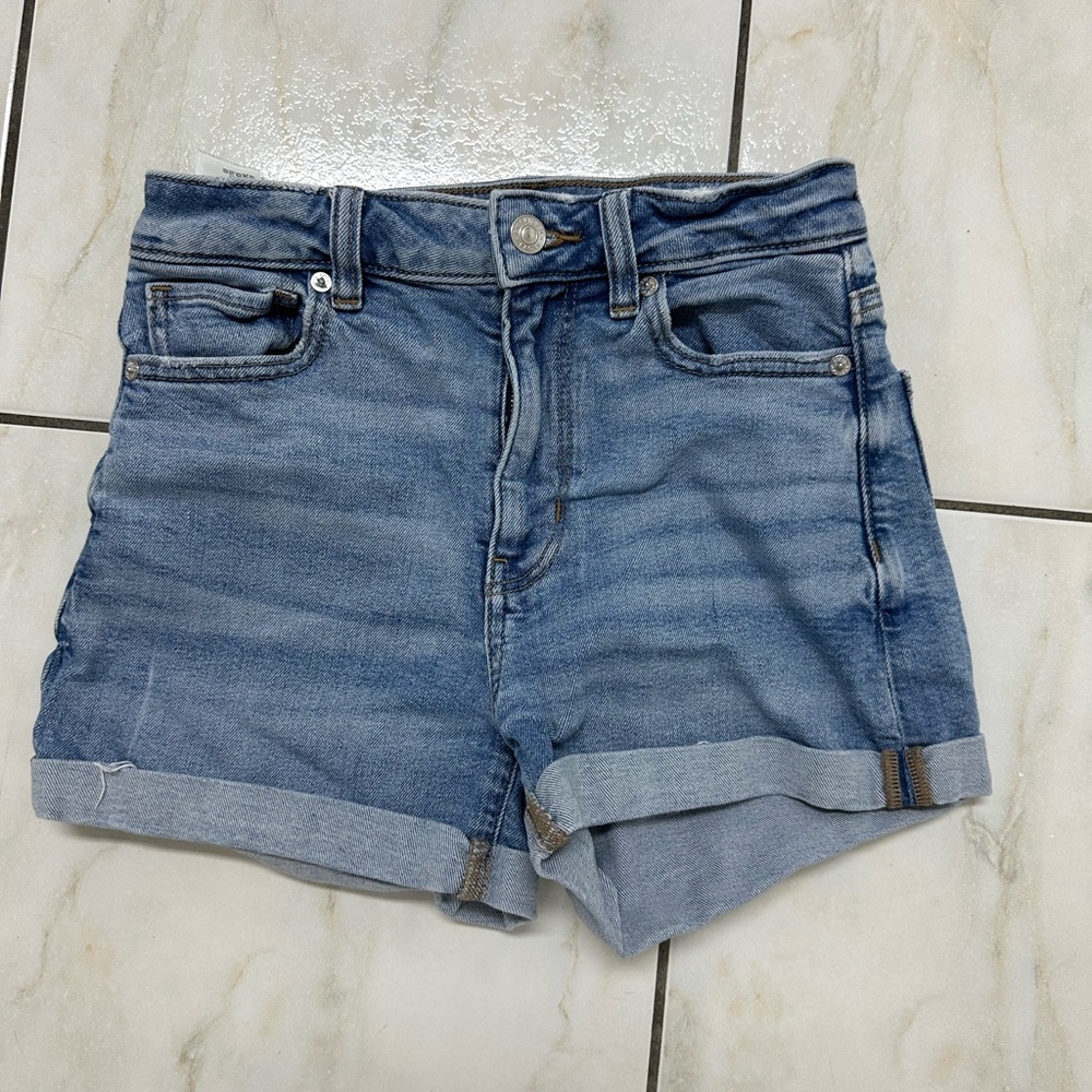 American Eagle Denim Blue Women's Shorts